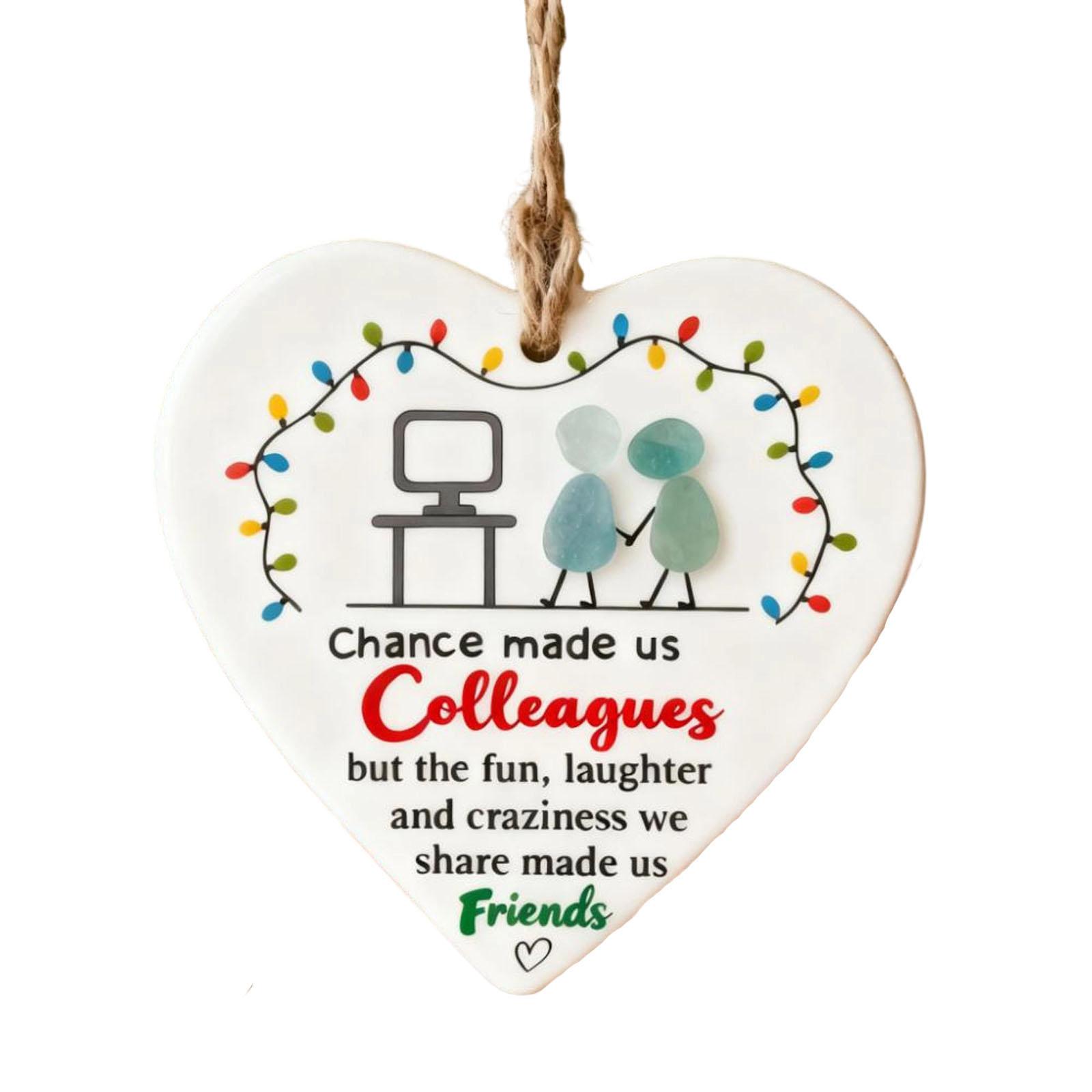 

Heart Shaped Christmas Tree Ornaments, Christmas Decorations, Home Decor, A Christmas Surprise For Family And Friends. One Size