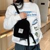 Portable Handbag Mini Backpack Solid Color Korean Style Mini Shoulder Bags Rucksack School Bags Outdoor