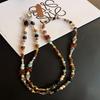 Retro Pvc Handcrafted Phone Lanyard With Leopard Pattern For Men And Women