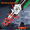 LAOA Multifunction Wire Stripper Wire Cutters/Long Nose/Diagonal Nose Pliers 7-inch Electrician Hand Tools Industrial Grade
