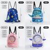 Childrens Unicorn Monster Swim Bag With Waterproof Dry Wet Separation For Kids Travel And Bath Storage
