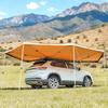 270 Degree Awning, 12.4 Driver Side Vehicle Awning, Waterproof UV50+ Car Side Awnings with Carry Bag, All-Weather Free-Standing Overland Awnings Car