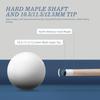 KONLLEN Pool Queue Stick 147cm Billard Queue Stick Queue Kopf XTC Zwinge Verlängerung Queue Tasche 10,5mm, 11,5mm, 12,5mm
