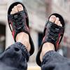 Fashion Leather Slippers for Men Beach Flat Lazy Shoes Trend 2025 Eva Pvc Mascullino Low Price Comfortable Fun Fashion Adult Sandals Man
