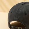 Shh Washed Retro Curved Brim Hat Adjustable Unisex Peaked Cap Suitable for Outdoor Sports and Leisure