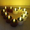 Solar Garden Light Led Candles Flameless Outdoor Waterproof Solar Tea Lights for Party Garden Home Christmas Terrace Decor