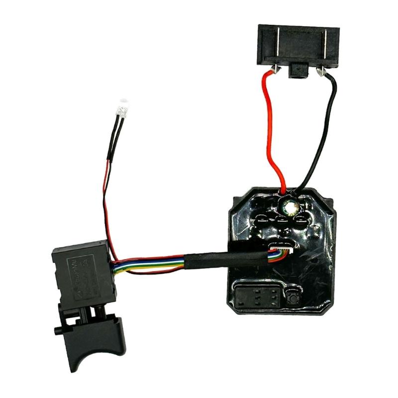 

Black Electric Wrench Controllers Board 02651 8 Wire Speed Switches Drives Brushless Electric Wrench Motherboard 1