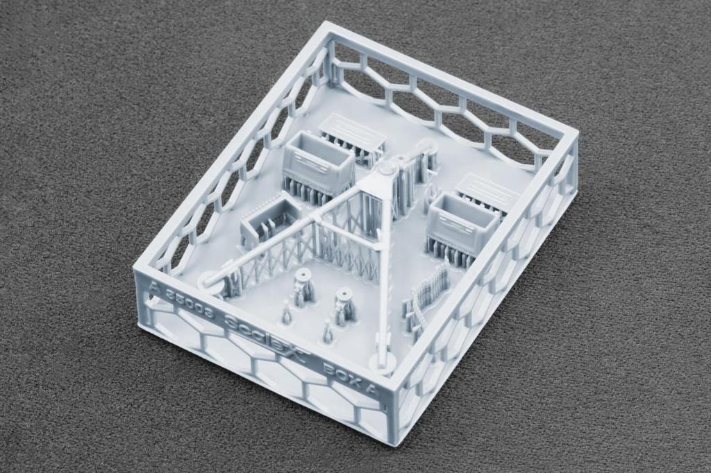 WWII M2 Browning 3D Printer Kit with M23 and Ammunition Box Scale-X 1/35 Tripod, Mount, (SCXA35003) (Diorama)