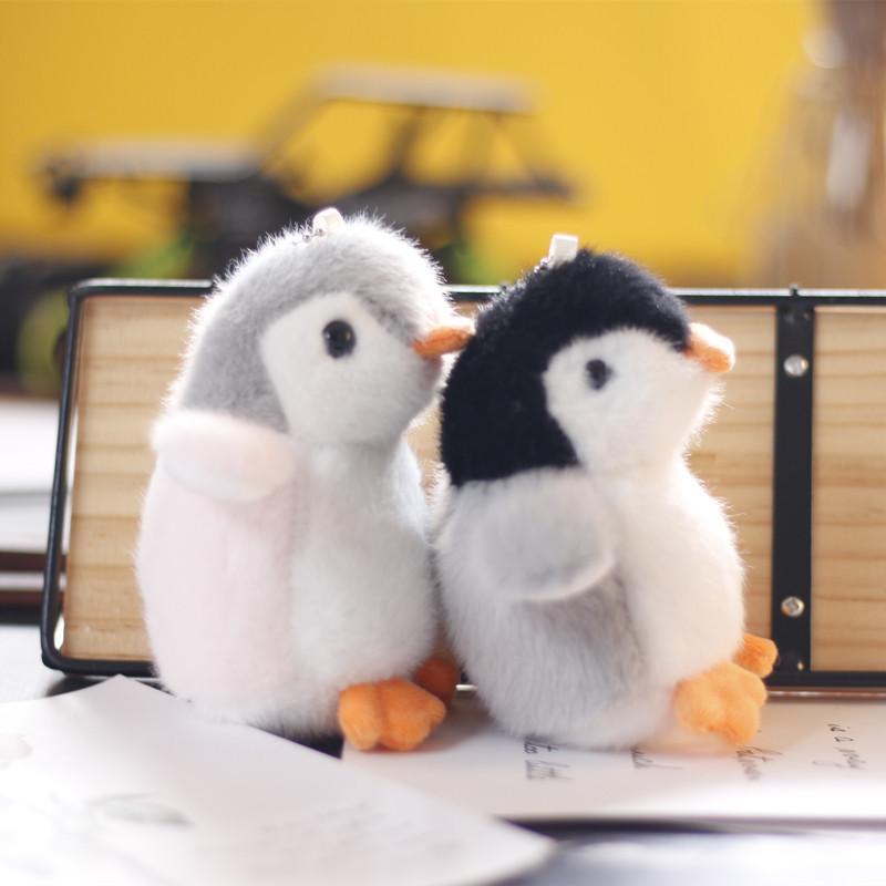 Cute Soft Plush Penguin Keychain Miniature Stuffed Animal Bag Decoration