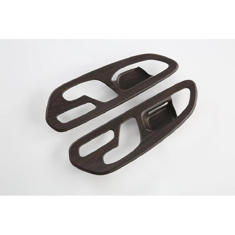 For Mercedes-Benz Vito V-Class 2024 2025 Carbon fiber style Inner Door Handle Cover Catch Bowl Trim ert Bezel Frame Garnish