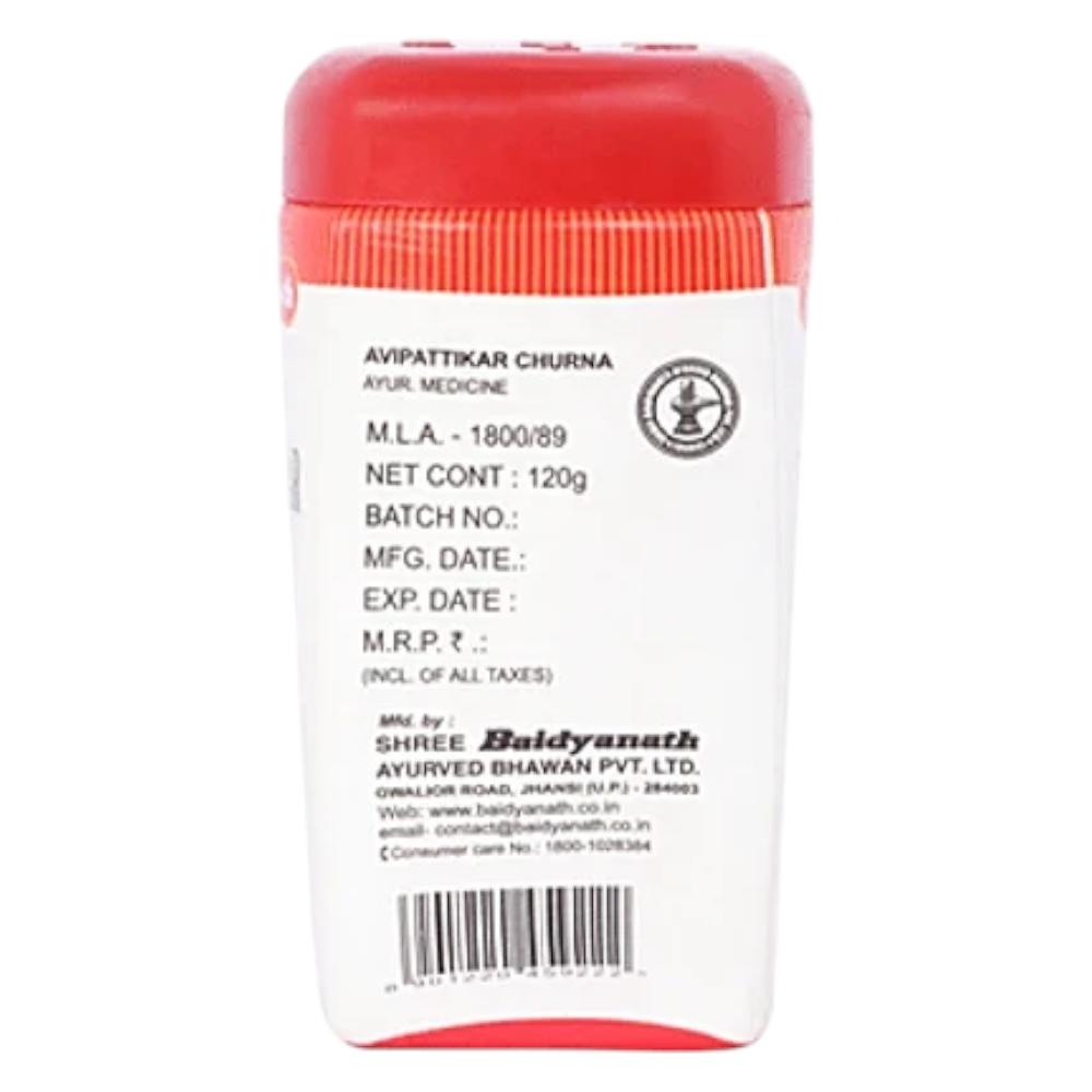 Baidyanath Asli Ayurved Jhansi Avipattikar Churna 120 G Pack of 1 for Digestion and Hyperacidity Relief