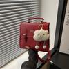 Stylish And Versatile 2024 Retro Korean College Dual Shoulder Bag For Everyday Use