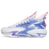 Anta Berserk 3 Slip Resistant Abrasion Resistant High top Basketball Shoes Men's White Purple 112131601S-5