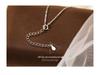 Banyan Tree S925 Silver Four-Leaf Clover Necklace - Elegant Female Design, New Fashion Clavicle Chain