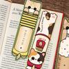 30Pcs Cartoon Kawaii Cat Bookmark Reading Books Diy Library Office Books Page Markings Cute Animals Bookmarks Students Gifts