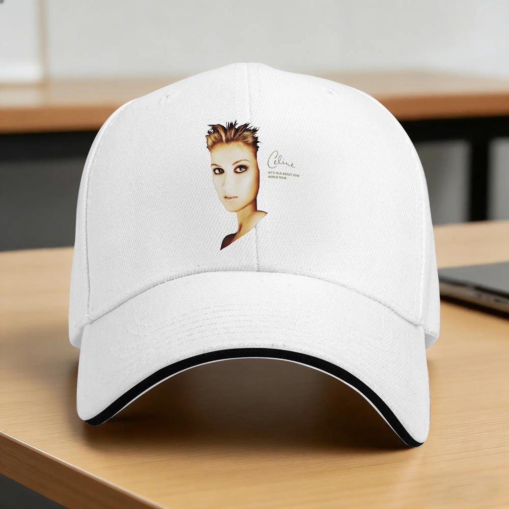 Summer Casual Baseball Cap 1998 Celine Dion Running Hippie Hip Hop Hats For Women Men Sun-Proof Y2K Funny Baseball Caps