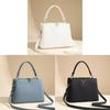 Sophisticated Pu Water Bucket Handbag With Zipper Closure And Inner Divider For Office And Casual