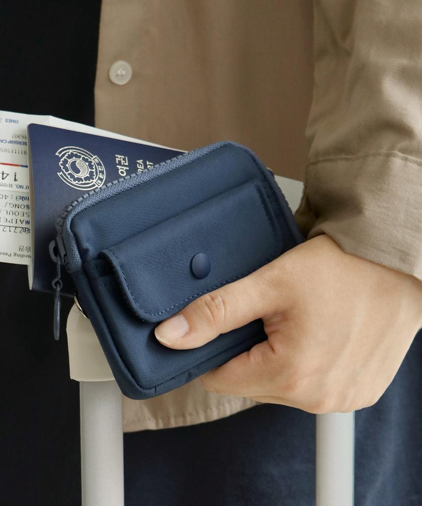 Iconic Voyager Card Wallet 5 Colors Travel Coin Purse