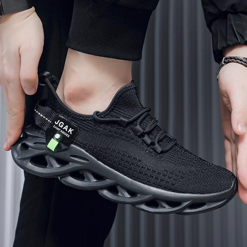 Men Sports Running Shoes Turn Buckle Breathable Lightweight Women's Comfortable Athletic Nonskid Carbon Plate Marathon Sneakers