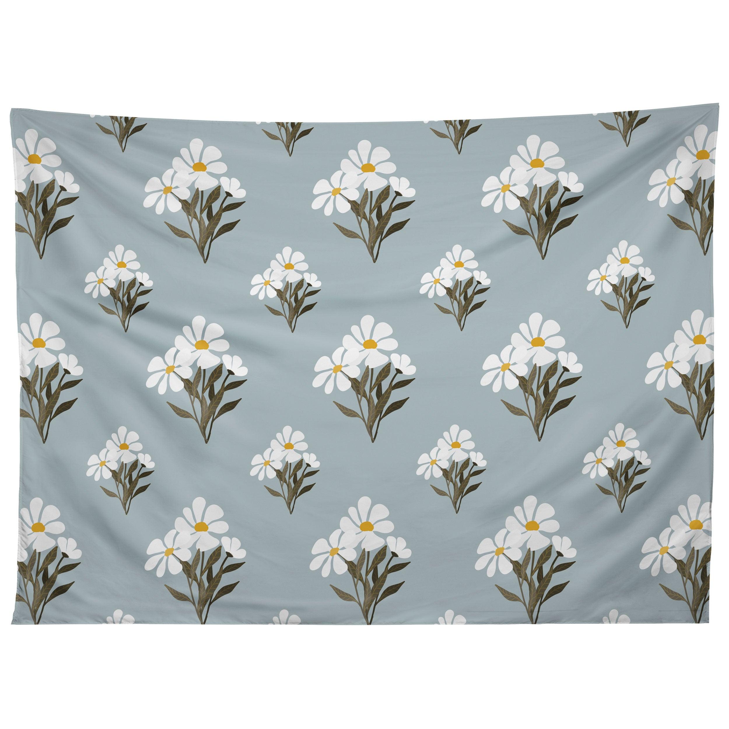 RETRO DAISIES tapestry 75x100