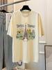 Cotton Printed Summer Short Sleeve T-Shirt Women's Loose