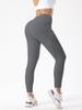 High-Waisted Tight Leggings Ribbed Comfortable Casual Sports Long Pants
