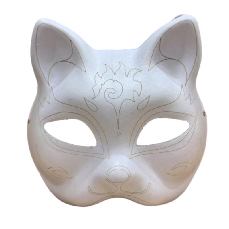 DIY Paper Mask DIY Hand Paint Mask for Kid Adult Halloween