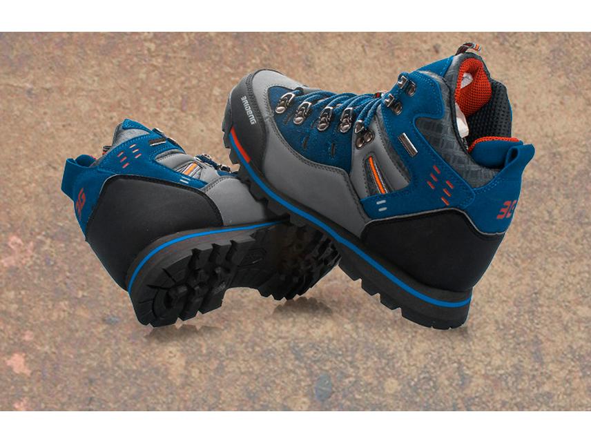 Men's High-Top Hiking & Trail Running Shoes – Fashionable Outdoor Mountaineering Footwear 8037