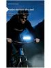 Super Bright Rechargeable Aluminum Bike Front Light with Power Display