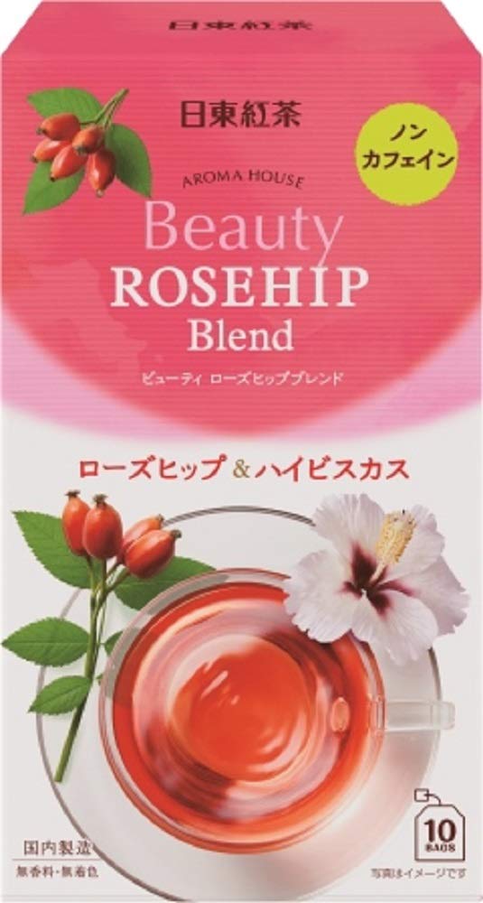 

Черный чай Nitto Aroma House Beauty Rosehip 10 пакетиков x 6 штук