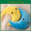Toy Plush Moon Cartoon Stuffed Doll Room Sofa Decoration Kids Garnish Gifts