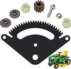 25-Tooth Metal Steering Sector Gear Set with Bushing and Bolts for John Deere Tractor