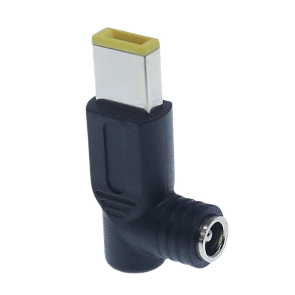 1PC DC Power Connector Adapter 90 Degree Angle 5.5mm X 2.5mm Female Plug To Male Jack Coupler Converter for Laptop