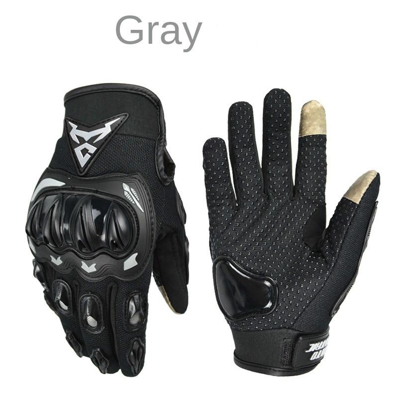 

Мотоциклетные водонепроницаемые перчатки для мужчин, для велоспорта, сенсорного экрана, летние перчатки для мотокросса, защитное снаряжение, перчатки, гантели XL серый