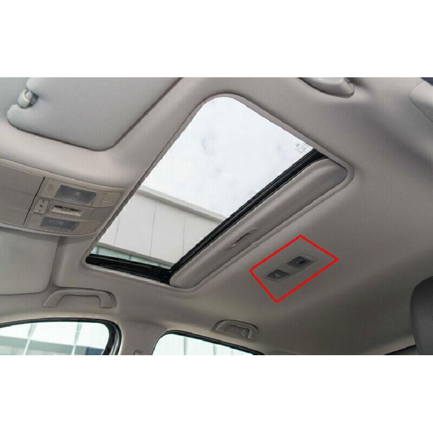 For Mazda CX-5 2017-2024 Carbon Fiber Roof Rear Reading Light Cover Trim 1PCS