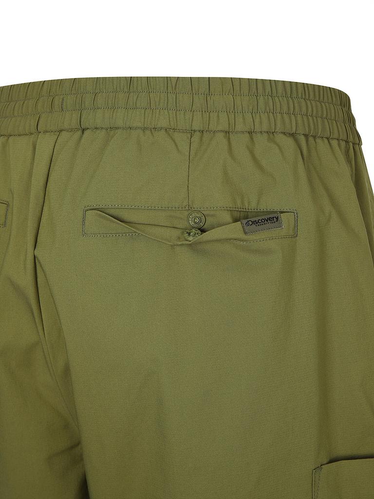 DISCOVERY EXPEDITION Freshvent Men'S Cotton Parachute Bermuda Cargo Shorts (Olive)
