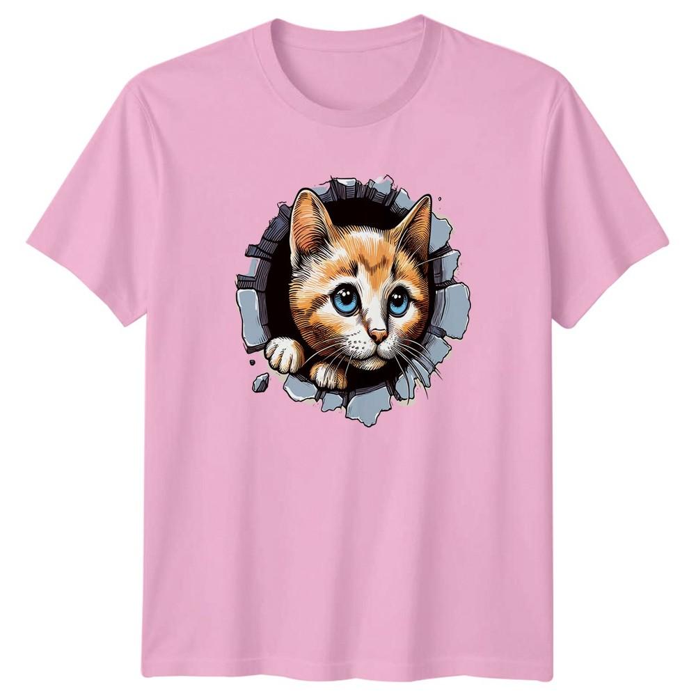 Kitten Cats Animals Unisexs TShirt Unisexs Tee Graphic Unisex Top Pet Lover