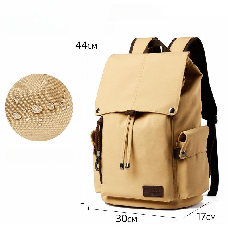 

Men Backpacks Vintage Large Capacity Backpack College Student Schoolbag Commuter Business Backpack for 15 Inch Laptop Bag 30cm*17cm*44cm хакі