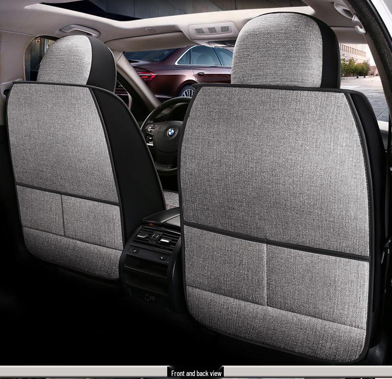 Universal Full Coverage Car Seat Covers: All-Season, Anti-Linen, Complete Set for Interiors