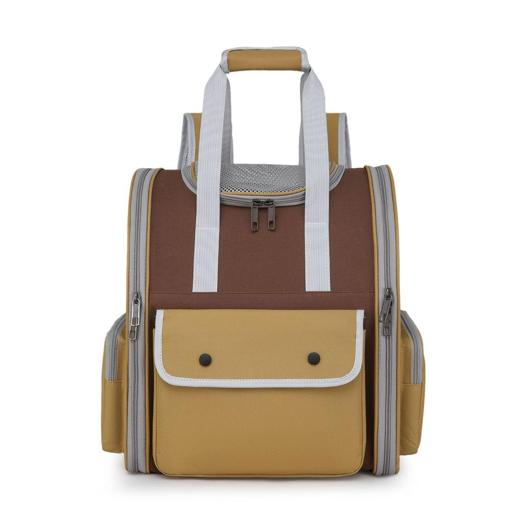 Pet Bag Portable Large Capacity Carry Out Cat Bag Breathable Small Dog Backpack Travel Cat Backpack