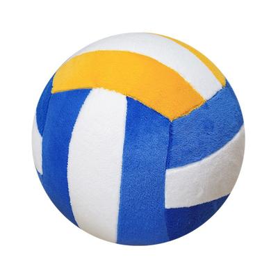 9/20/30cm Funny Sport Series Colorful Volleyball Football Plushie Toy Cute Volleyball Pillow for Home Decoration Sofa Cushion