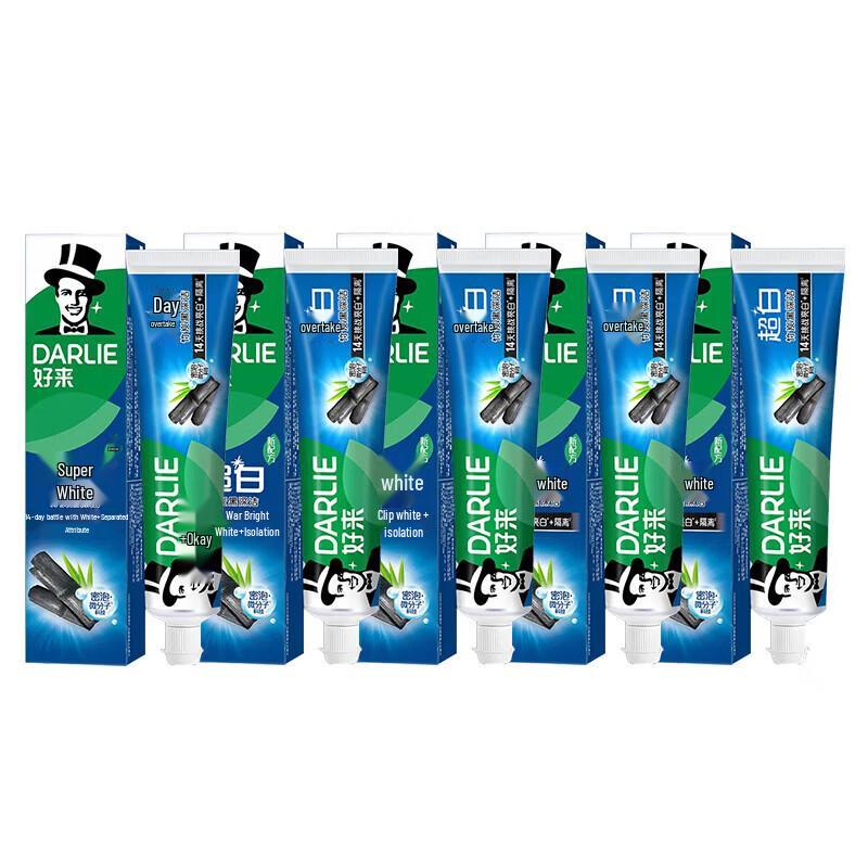 

Darlie Bamboo Fresh Charcoal Whitening Toothpaste 140g x 5-Pack