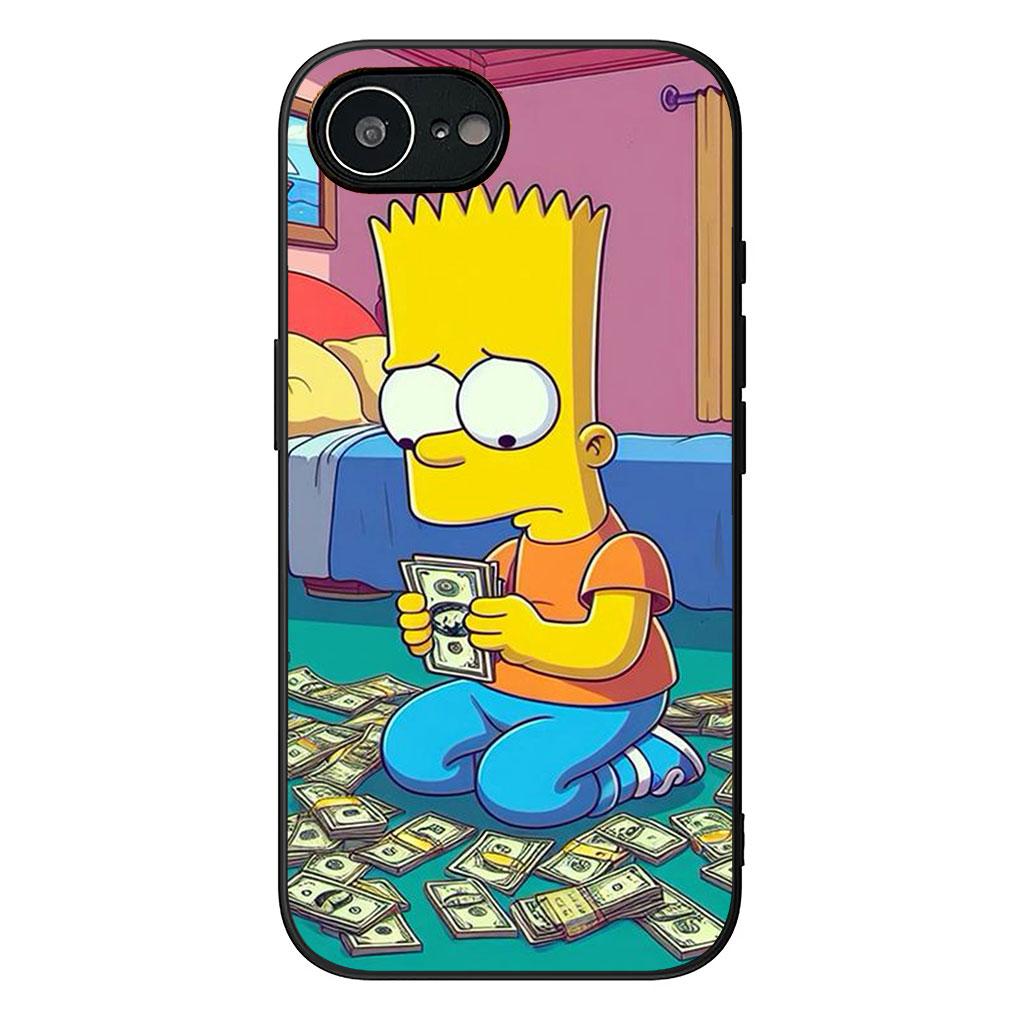 Phone Cover for Motorola Moto Edge 70 60 Fusion NEO Pro G Stylus G56 G96 G52 G04 G05 20 Casing Case S-Simpsons Comics Bart