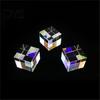Optical Prism Sun Catcher High Hardness Kaleidoscope Pattern 6-side Bright Cube Science Rainbow Maker Photography Prop Light