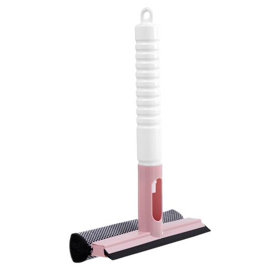 Stěrka na sklo s vodním sprejem Protiskluzová rukojeť Design Závěsné úložiště Multifunkční čistič 3 v 1