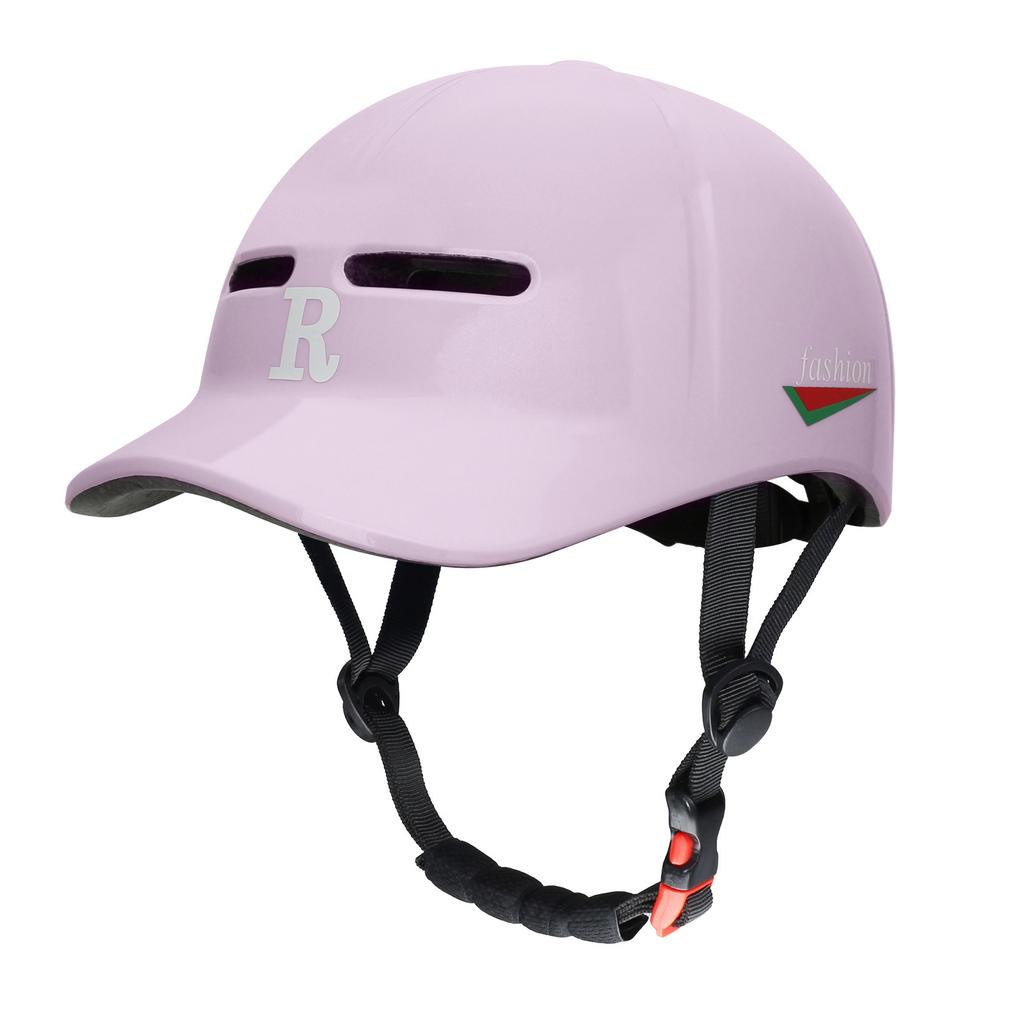 Integrated forming cap bicycle riding commuter four seasons electric battery bicycle helmet skateboard roller skating baseball