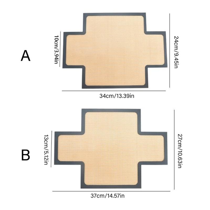 Silicone Baking Mat For Bread Toasts Nonstick Oven Sheet With Heat Resistance Professional Grades Loaves Pan Liner