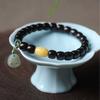 DIY Indian Rosewood 78 Straight Cut Bracelet New Chinese Style Unisex Fashionable Simple