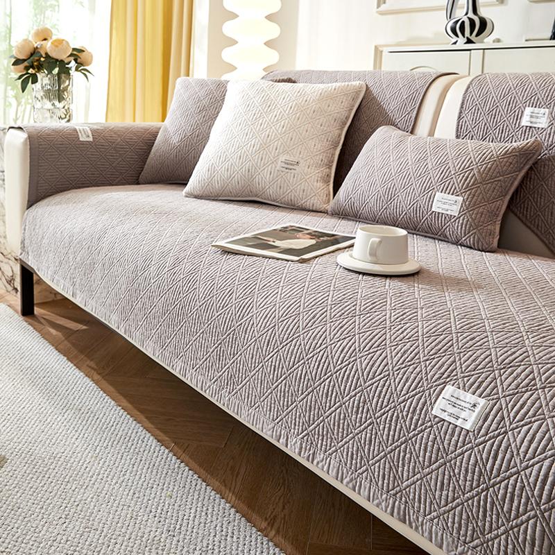 Sofa Cushion Autumn and Winter Non-slip Seat Cushion New Four-season Universal Sofa Cover Cover Cloth Towel