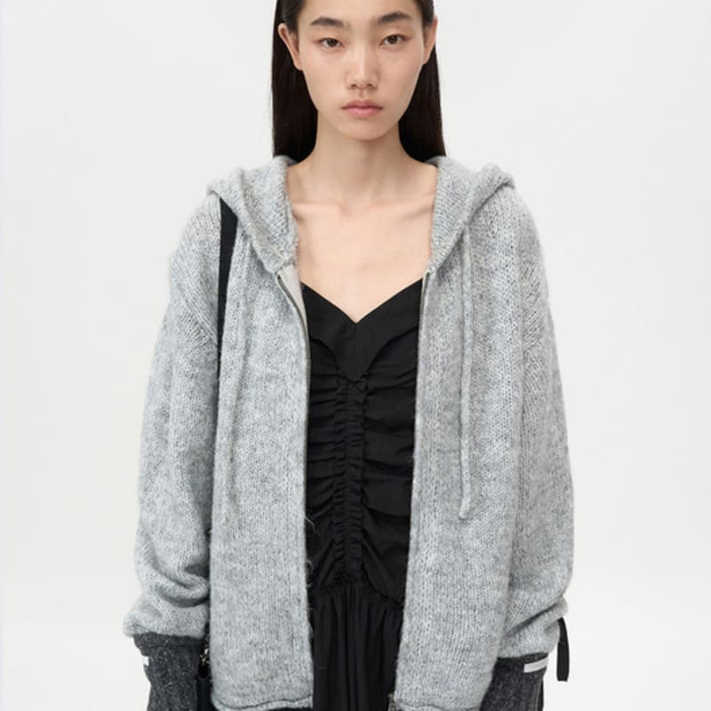 INSILENCE WOMEN Winter Strap Gloves CHARCOAL